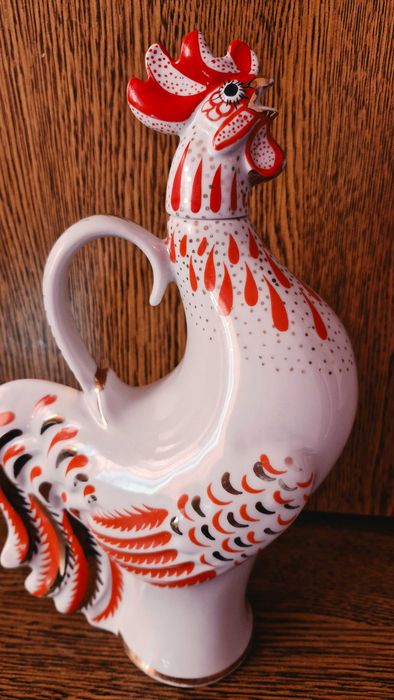 Kogut karafka porcelana LFZ
