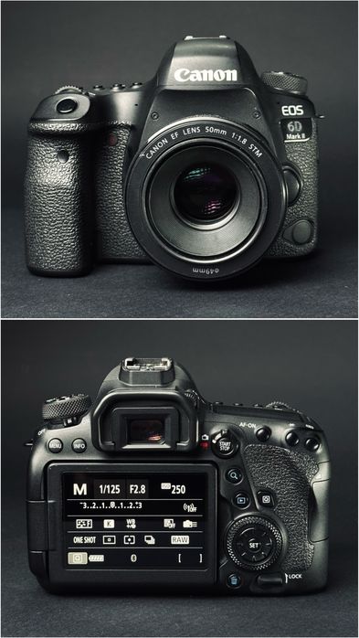 Canon 6d mark II + Lens Canon EF 50mm f/1.8 STM
