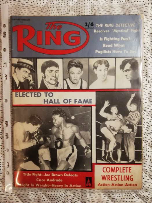 Várias revistas "The Ring" dos anos 50 e 60 (portes grátis)
