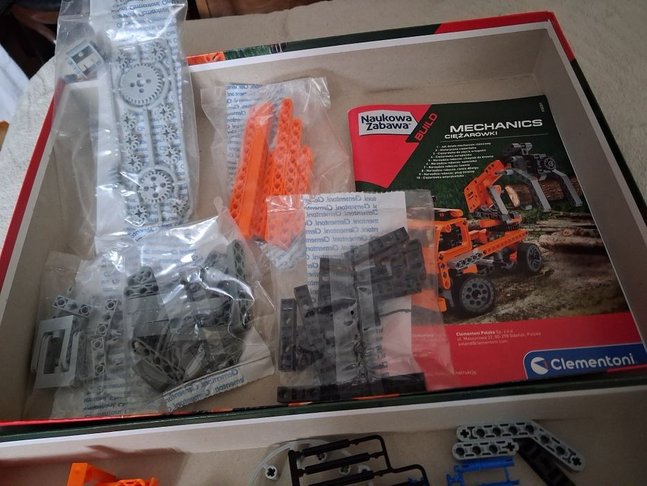 Mechanics ciężarówki clementoni