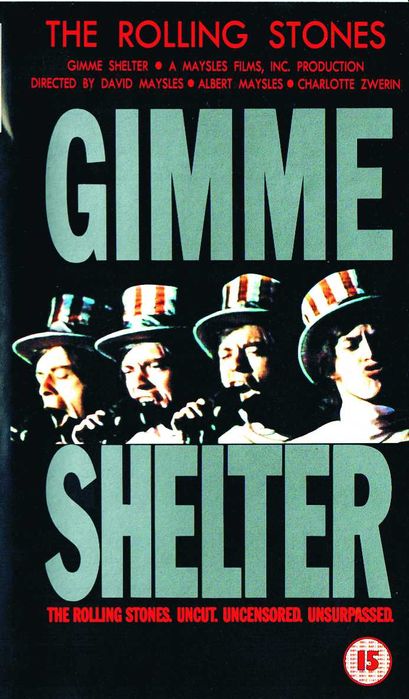 Rolling Stones - Gimme Shelter VHS made in UK