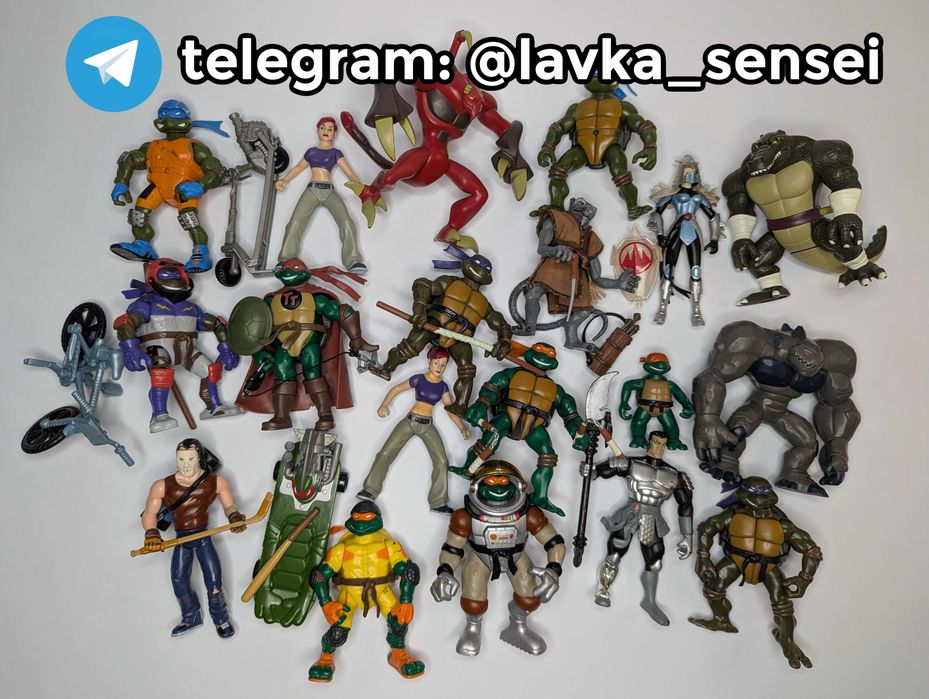 Фигурки Черепашки Ниндзя 2003 TMNT Playmates