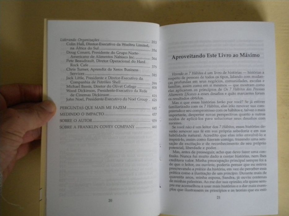 Vivendo os 7 Hábitos de Stephen R. Covey
