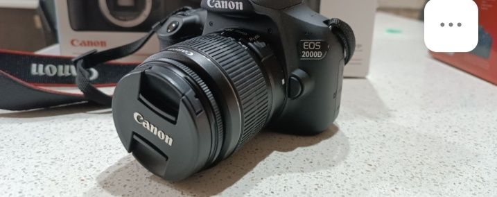 Canon 2000d com estojo