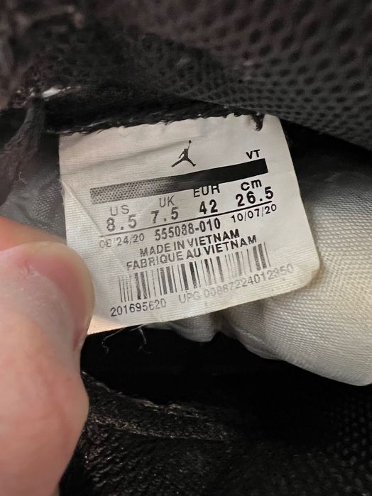 Buty Nike Air Jordan 1 white black high