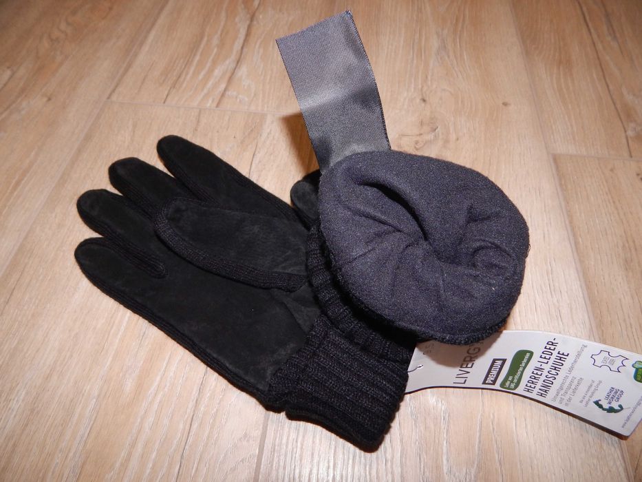 Перчатки Livergy демісезон ШКІРА Німеччина чоловічі НОВІ