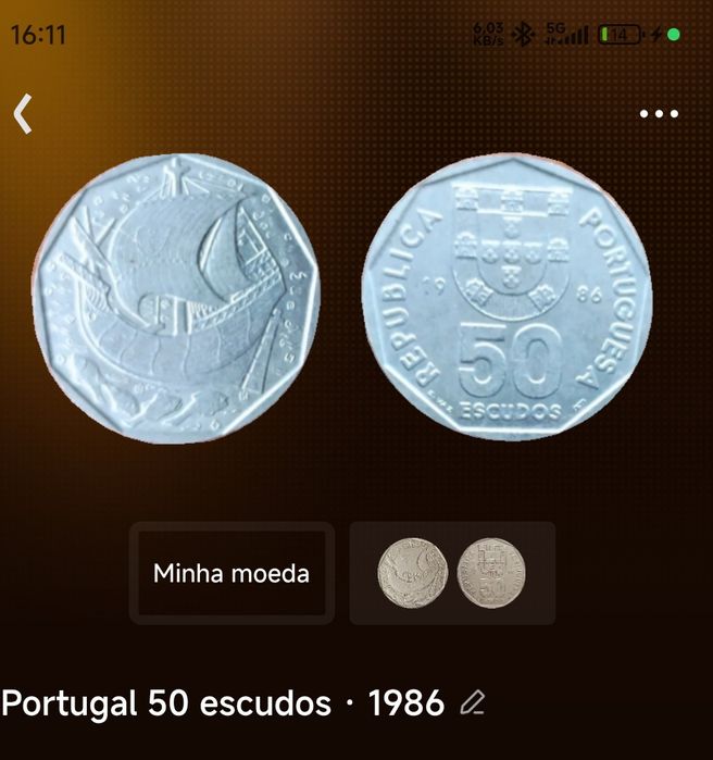Moeda de 50 escudos