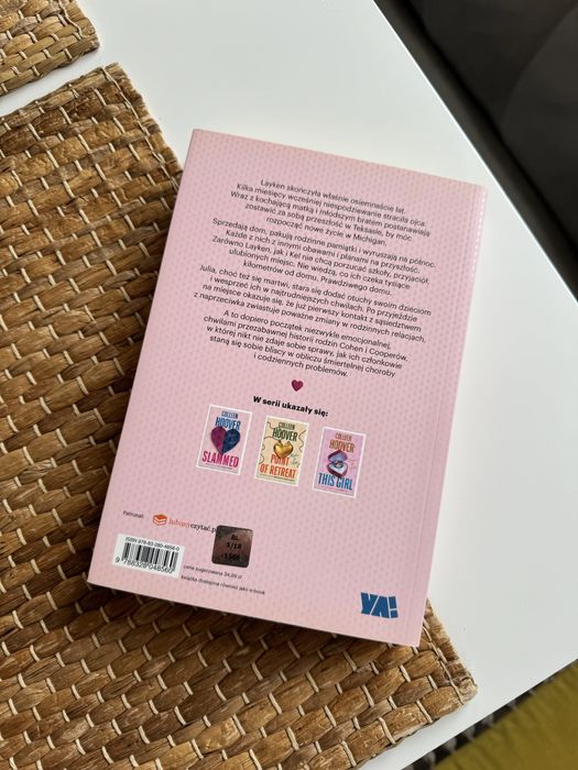 Colleen Hoover Pułapka uczuć, książka po polsku