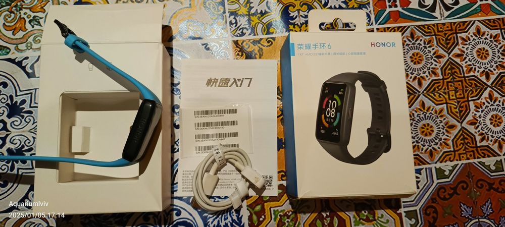 Смарт браслет honor band 6