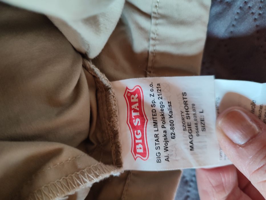 Spodenki ogrodniczki damskie