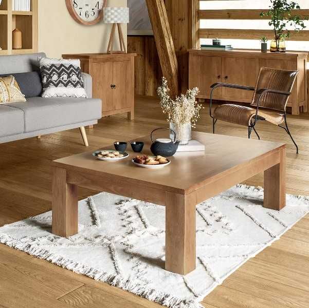 Mesa de Apoio AJMAL madeira maciça NOVA AINDA EM CAIXA