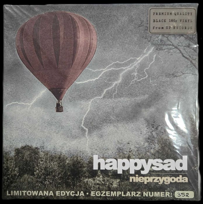 Happysad Nieprzygoda Winyl LP JAK NOWA IDEAŁ 352/700