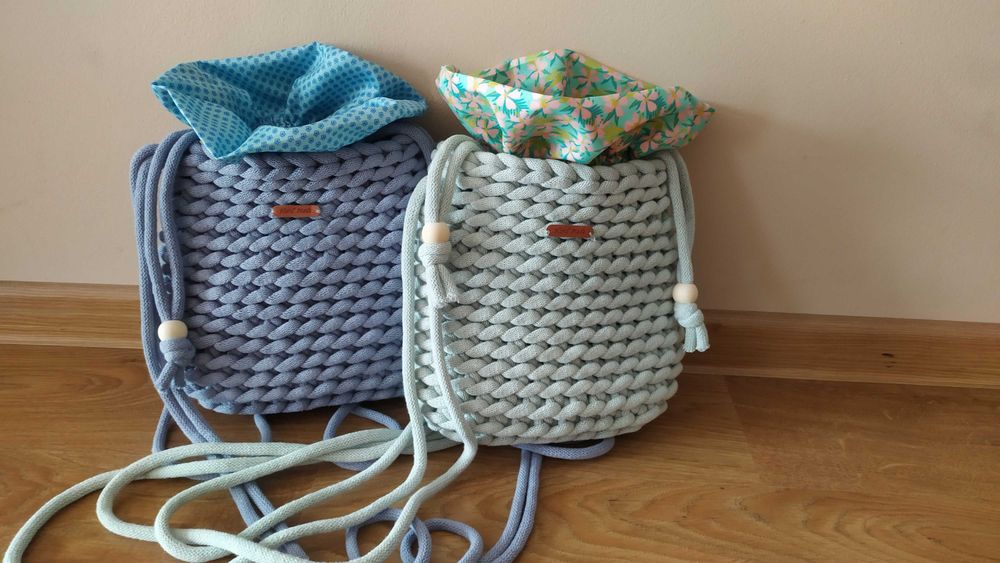 Torebka szydełkowa handmade