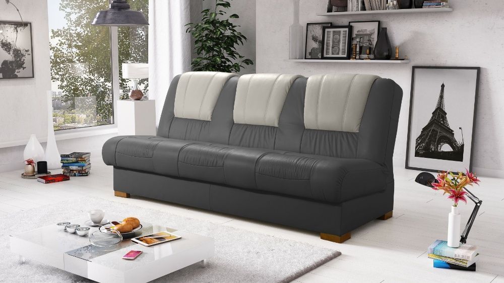 Kanapa skórzana wersalka "SOFT" skóra naturalna PRODUCENT