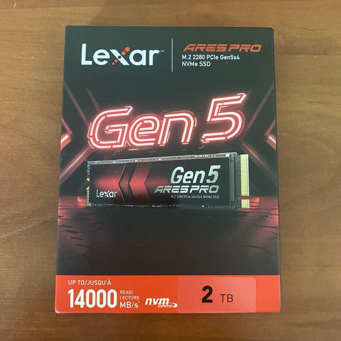 lexar ares pro 2 tb gen5 nvme ssd – nowy