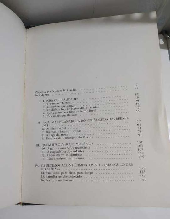 Livro O Triângulo das Bermudas – Mistérios e Desaparecimentos