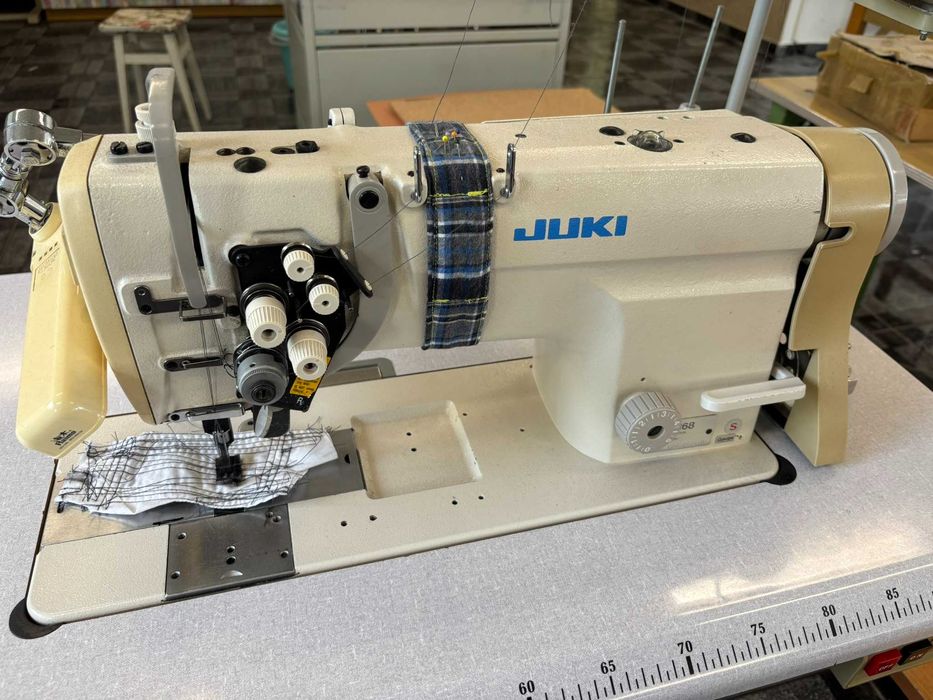 Maszyna do szycia, stębnówka dwuigłowa Juki LH-3168
