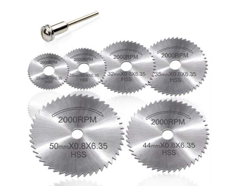 Циркулярные отрезные дисковые пилы, насадки для гравера, дремеля