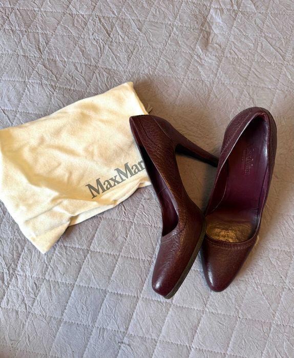 Туфлі Max Mara. Натуральна шкіра, розмір 37.