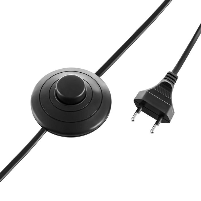 Lampa podłogowa Lunaris czarny OUTLET