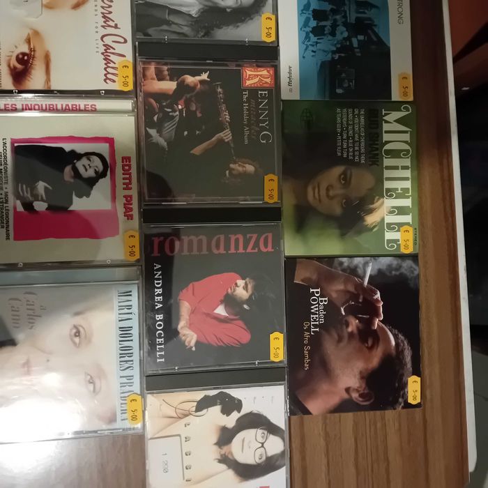 Música em Cd Artistas Internacionais Vozes do Século XX.