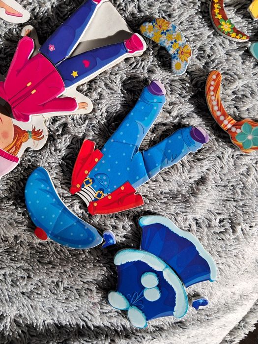 Магнітна гра лялька 3шт