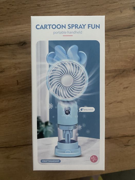 USB-вентилятор із зволожувачем повітря