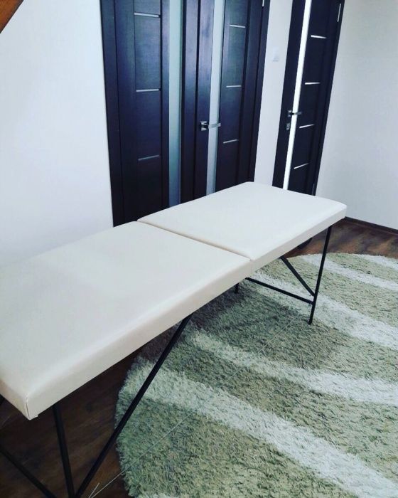 Складна кушетка 190 довжина, 63 ширина, 300 кг навантаження