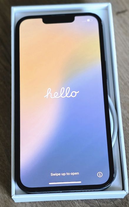 iPhone 14 128 GB Midnight | Ekran Idealny! | Zestaw,