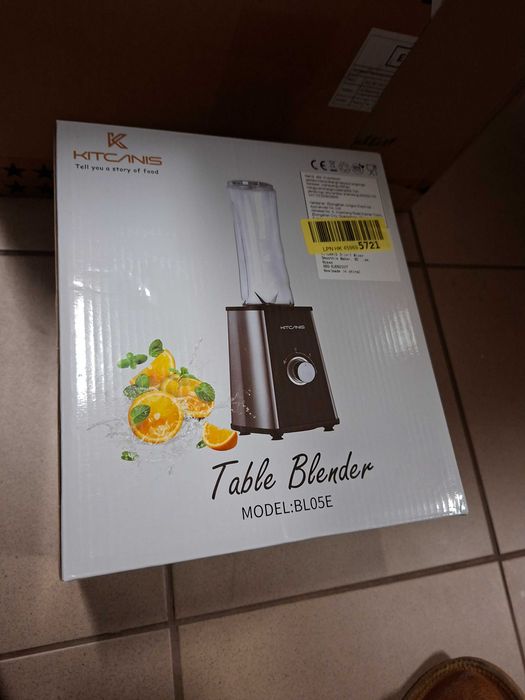 Blender kielichowy Kitcanis BL05E 800 W  butelka 600ML  300ML na lód