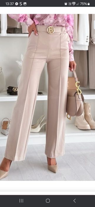 Spodnie Novum z klamrą BB