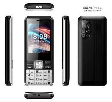 Telefon SERVO S5630 Pro/2,8"/4 karty SIM