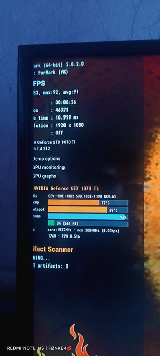 Відеокарта Inno3D GTX 1070 Ti iChill 8GB GDDR5 – потужність та стиль!