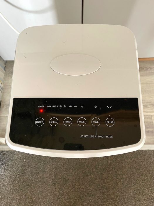 Klimator wentylator 60W – chłodzenie, nawilżanie, 3 prędkości, timer