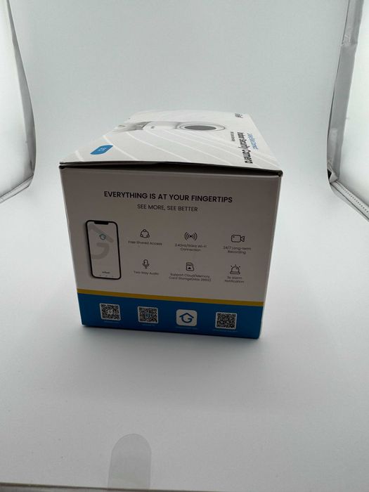 Domowa kamera ip wewnętrzna obrotowa 5MPx hd 2.4g/5g wifi