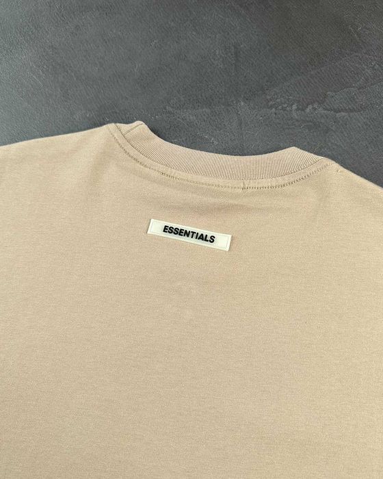 Футболка Fear Of God Essentials Front Logo T-Shirt Charcoal