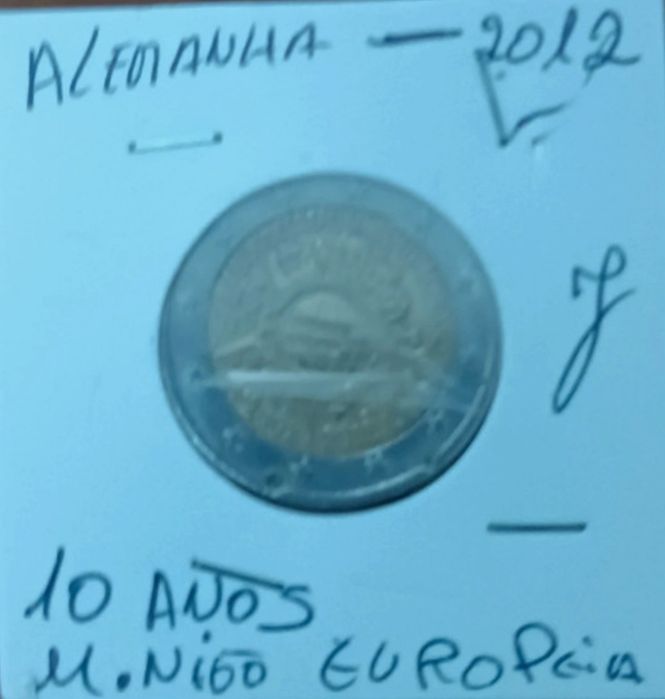 Dois euros comemorativa Alemanha