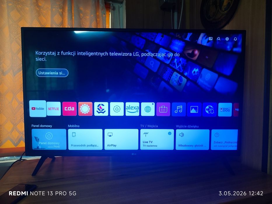 LG 43UN71003LB Smart TV web os