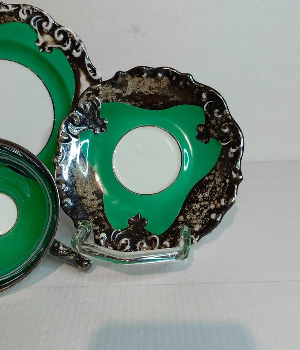 Zestaw śniadaniowy, trio, porcelana, RS Tillowitz EPOS, Tułowice