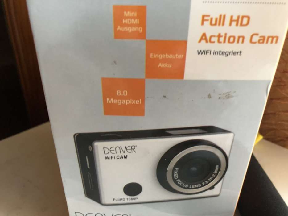 Action câmera Denver 8mpx