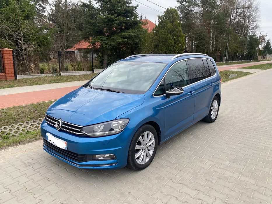 Volkswagen Touran III 2.0 TDI 150 Automat , HIGHLINE , 7 Osób , Skóra , Navi , Francja !