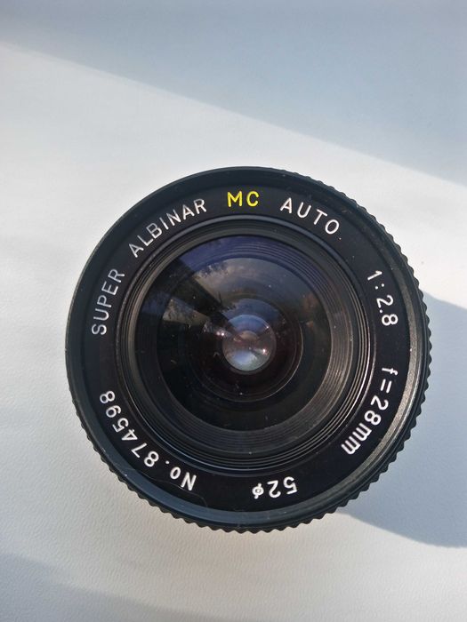 super albinar mc auto 28 mm 2.8  Minolta MD