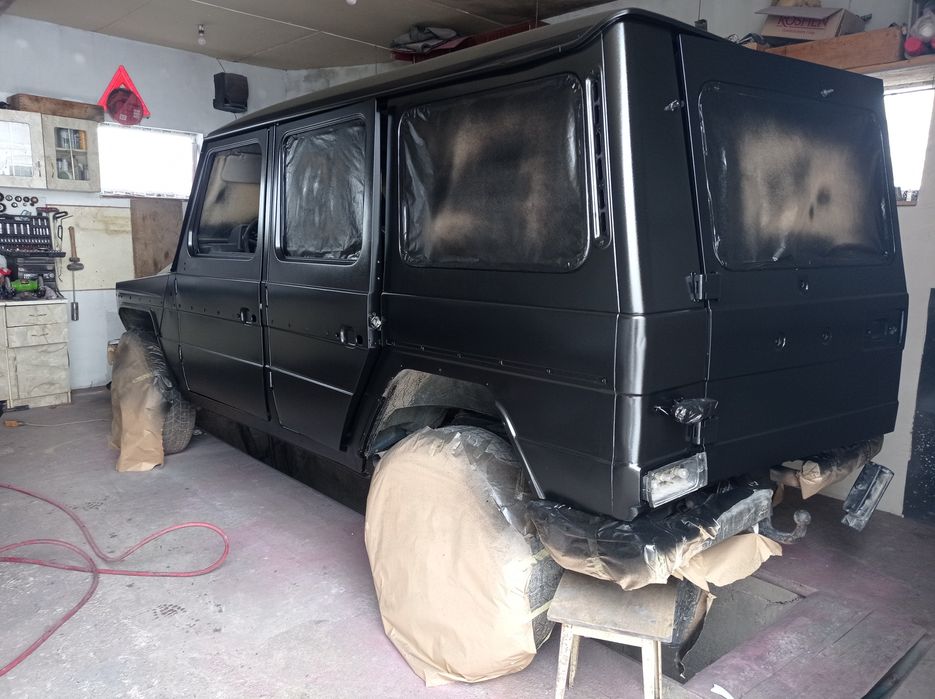 Patrol  pajero покраска 400$- 4x4 раптор , матова cobra