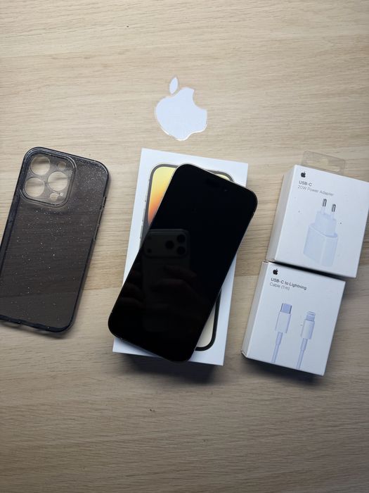 iPhone 14 Pro 128gb zloty bateria 100% komplet