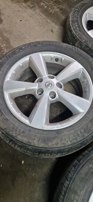 Alufelgi nissan qashai 17