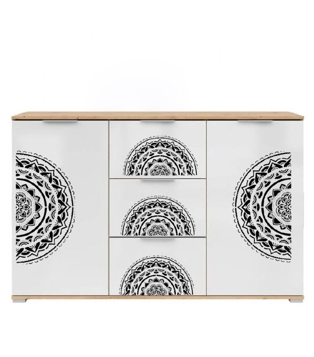 Szablon Mandala (wzór 40x35cm szablon 20x35cm ) malarski, DIY - Nr L13