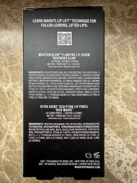 Набір для губ By Mario DREAM LIP KIT MINI