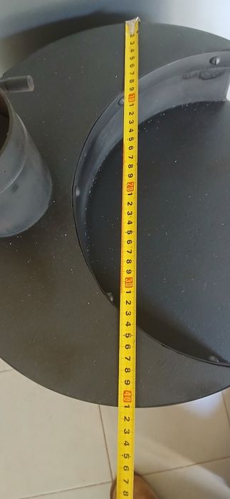 Salamandra a lenha como nova pouco uso possível entrega