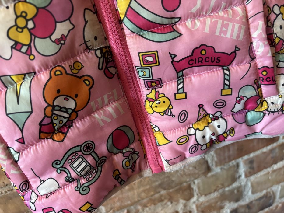 Kurtka dziewczeca zimowa ciepla Hello Kitty