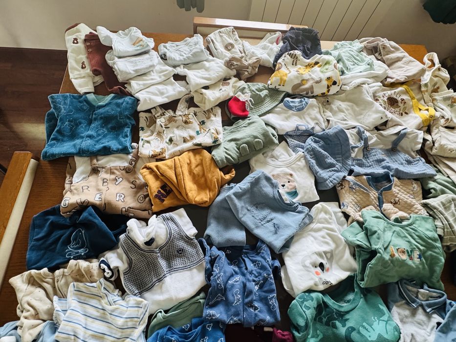 Lote roupa menino 1-6 meses